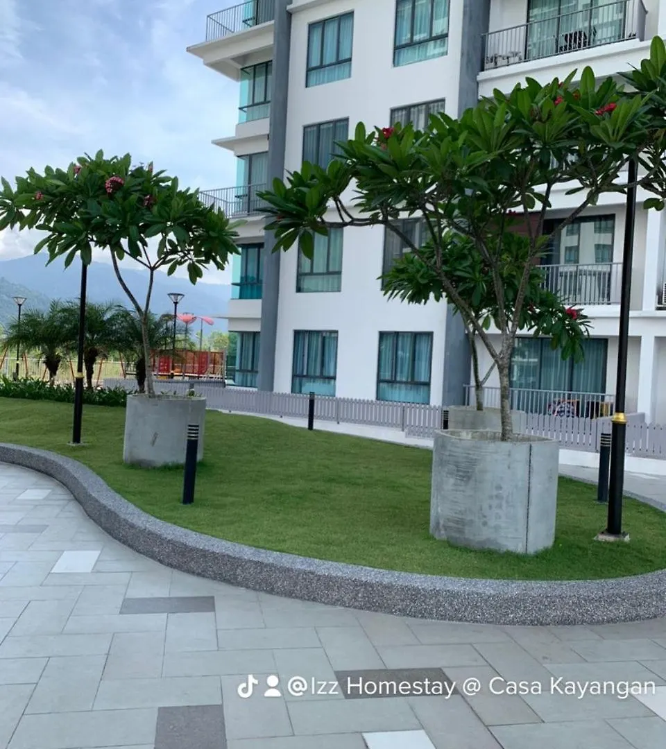 アパート 3 Bedroom Izz Homestay Casa Kayangan イポー